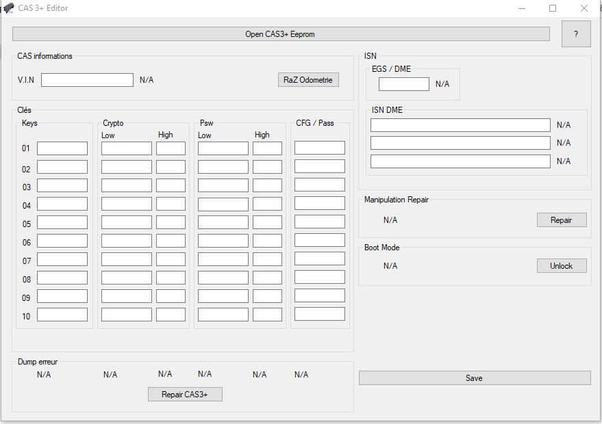 BMW CAS EWS ECU editors AND SYNC READ ISN - Image 3