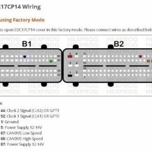 ECU PINOUT 300+ for pcm flash, hextag