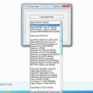 Car Radio Unlock Code calculator