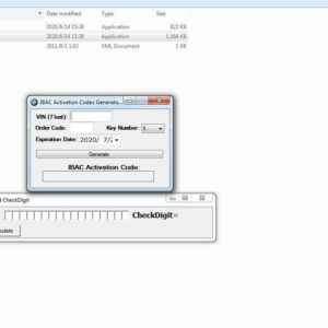 BMW VIN IBAC CheckDigit Password Calculator