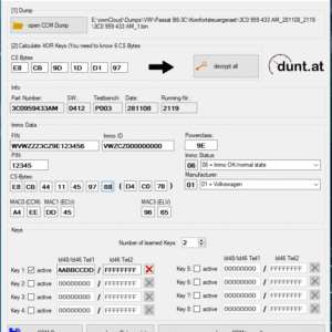 VAG IMMO OFF KSG DUMP TOOL
