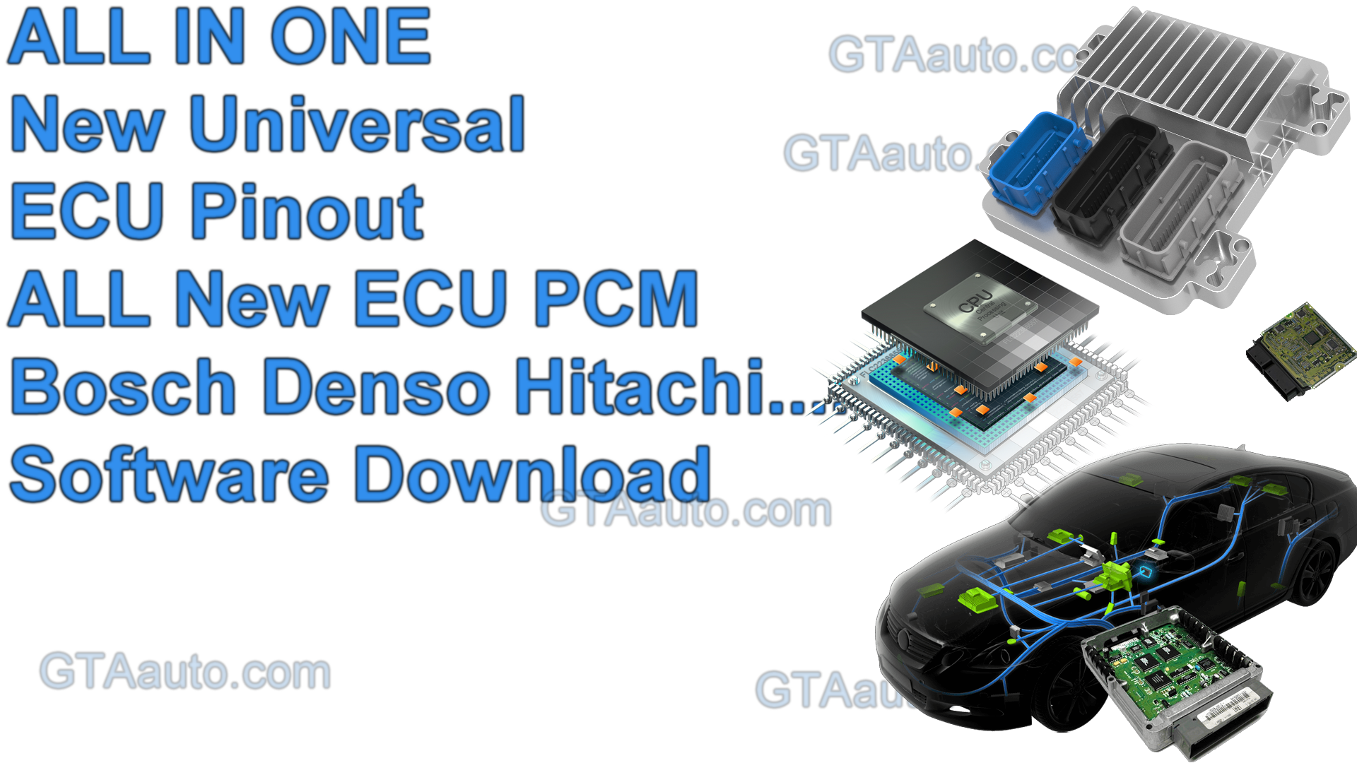 Universal ECU pinout 2025