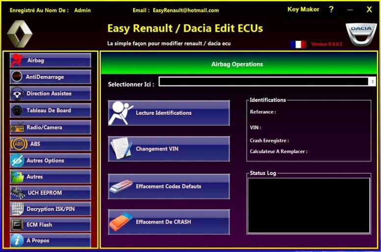 Easy Renault logiciel de diagnostic et programmation - Image 3