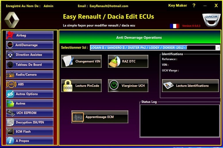 Easy Renault logiciel de diagnostic et programmation - Image 4