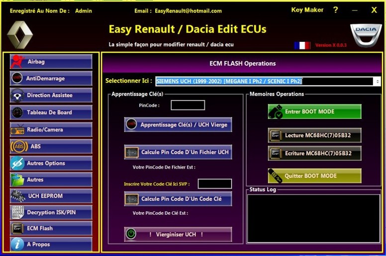 Easy Renault logiciel de diagnostic et programmation - Image 7