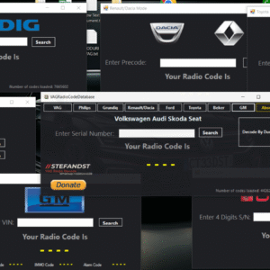 Radio Code Calculator Database